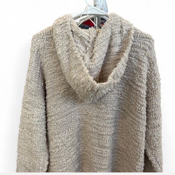 Rachel Zoe Cream Textured Cozy Knit Cardigan Sweater Duster, Size Large, NWT - Picture 5 of 7